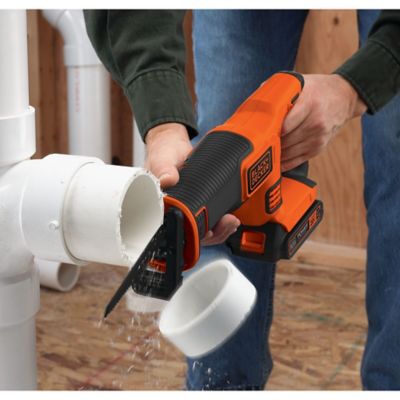 Image showing  20V Max Cordless Variable Speed Reciprocating Saw with Battery and Charger