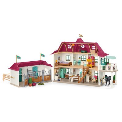Image showing  Lakeside Country House and Stable Playset