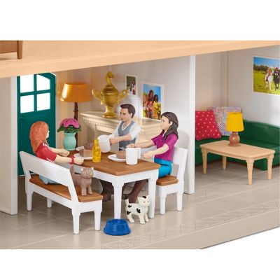 Image showing 6 th Schleich Lakeside Country House and Stable Playset