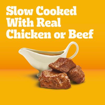 Image showing  Adult Soft Meaty Choice Cuts in Gravy Wet Dog Food Variety pk., 3.5 oz., Pack of 18 Pouches