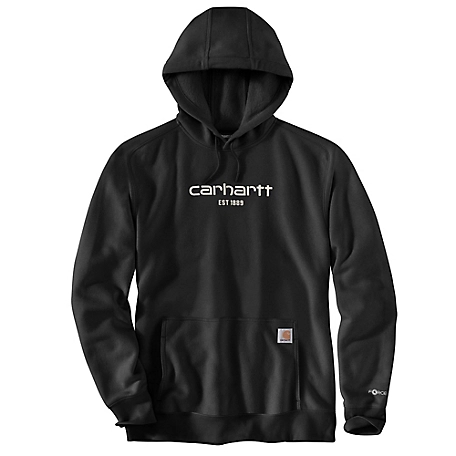 Carhartt Men's Force Relaxed Fit Lightweight Logo Graphic Sweatshirt at ...