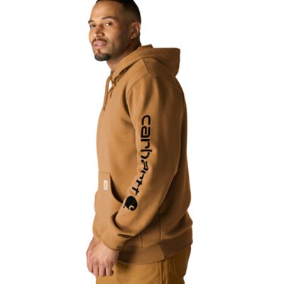 Image showing 2 th Carhartt Men's Iconic K288 Logo Hooded Sweatshirt