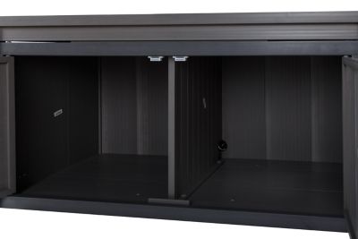 Image showing 6 th New Age Pet LitterLoo Bench Litter Box Cover, Grey