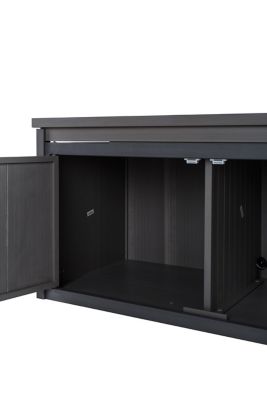 Image showing 7 th New Age Pet LitterLoo Bench Litter Box Cover, Grey