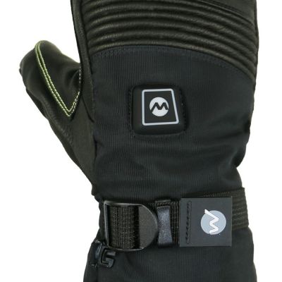 Image showing  Unisex Adult Leather Explorer 4S Performance Heated Mittens, 1-Pair