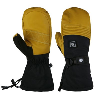 Mount Tec Unisex Adult Leather Explorer 4S Performance Heated Mittens, 1-Pair