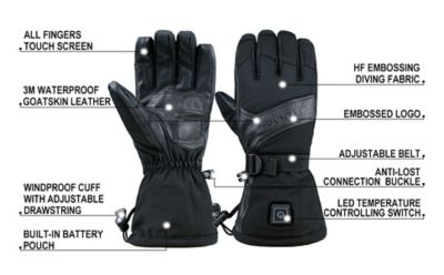 Image showing  Explorer 3 Performance Heated Gloves, Pair