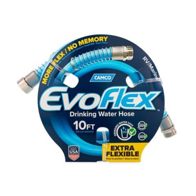 Camco EvoFlex Drinking Water Hose, 10 ft. x 5/8 in.