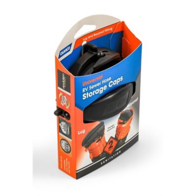 Image showing  RV Sewer Hose Storage Caps, Bayonet, Lug, 2 pk.