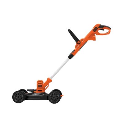 Image showing  12 in. 6.5A Electric 3-in-1 Compact Lawn Mower