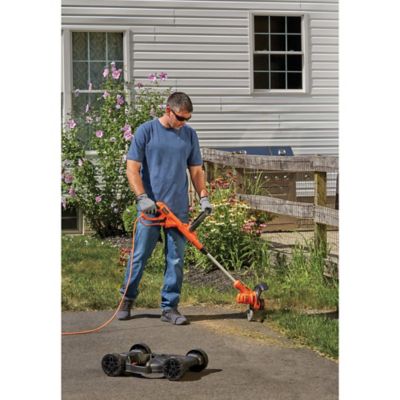 Image showing  12 in. 6.5A Electric 3-in-1 Compact Lawn Mower
