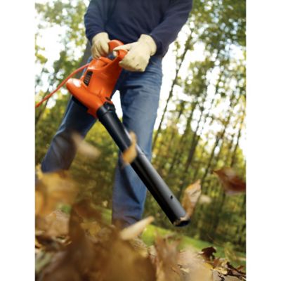 Image showing 7 th Black & Decker 230 MPH 12A Corded Handheld Leaf Blower and Vacuum