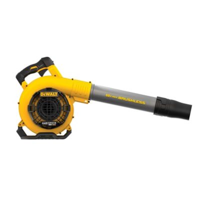 Image showing  129 MPH/423 CFM 60V MAX Cordless Handheld Jobsite Leaf Blower, Battery and Charger Not Included