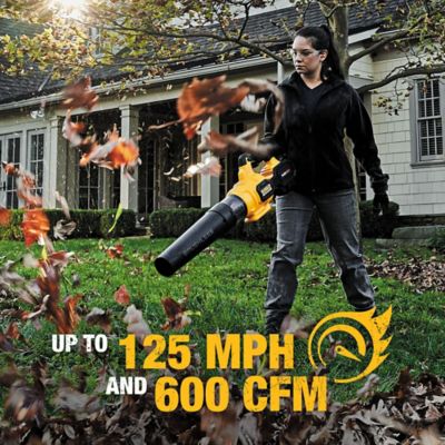 Image showing  DCBL772B 125 MPH/600 CFM 60V Cordless Handheld Leaf Blower, Battery and Charger Not Included