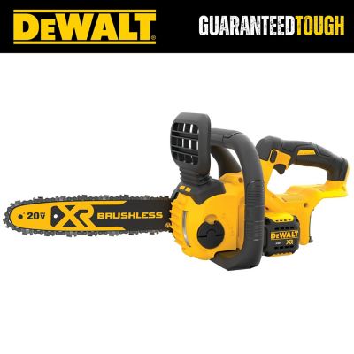 DeWALT 12 in. 20V Cordless Max Compact Bare Chainsaw, Bare Tool, DCCS620B