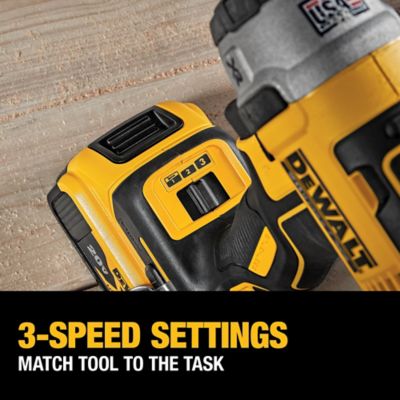 Image showing  Cordless 20V Max Brushless XR Premium Hammer Drill/Impact Driver Combo Tool Kit, 5.0 Ah, 2 pc.