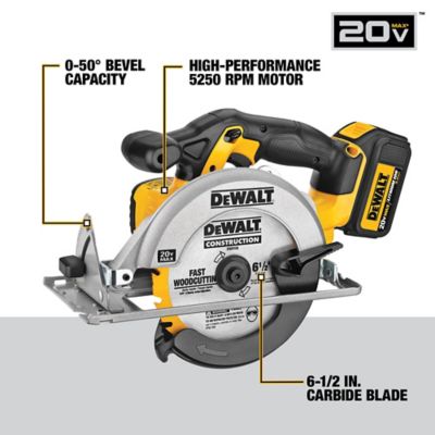 Image showing 6 th DEWALT DCK521D2 Cordless 20V Max Compact 5-Tool Combo Kit