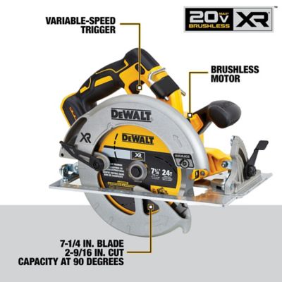 Image showing 6 th DEWALT 20V Max Brushless Power Tool Kit, 6 pc
