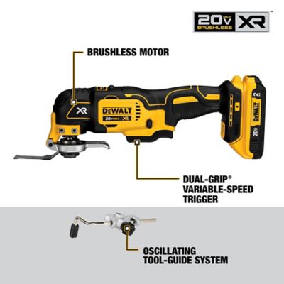 Image showing 6 th DEWALT Cordless 20V Max Lithium-Ion Combo Tool Kit, 9 pc.