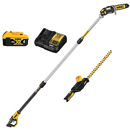 20V MAX* Cordless Pole Saw and Pole Hedge Trimmer Combo Kit