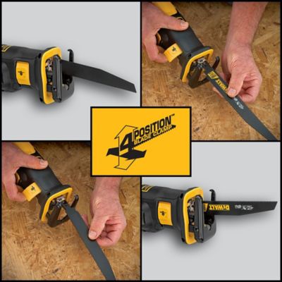 Image showing 5 th DEWALT 20V Max Cordless XR Brushless Compact Reciprocating Saw, Bare Tool