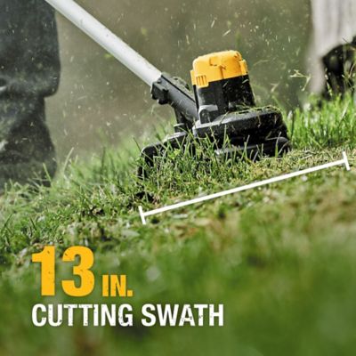 Image showing  13 in. 20V Straight Shaft Cordless String Trimmer, Battery and Charger Not Included