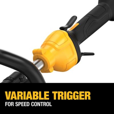 Image showing 5 th DEWALT 13 in. 20V Straight Shaft Cordless String Trimmer, Battery and Charger Not Included