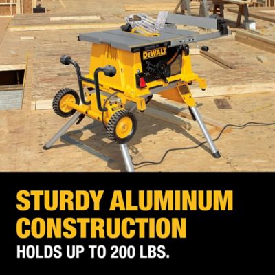 Image showing  200 lb. Capacity Table Saw Rolling Stand