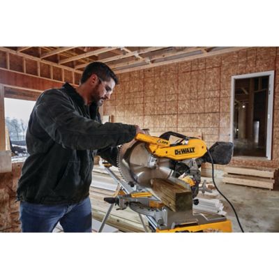 Image showing 5 th DEWALT 12 in.15A DB Compound Miter Saw with Light