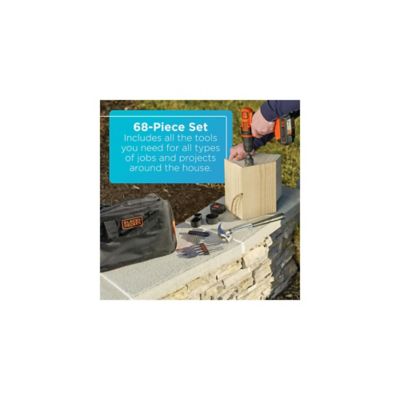 Image showing  Cordless 20V Lithium Project Kit, 68 pc.