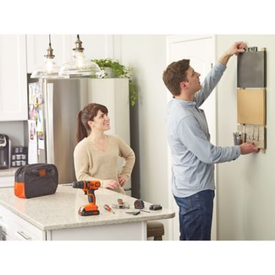 Image showing 9 th Black & Decker Cordless 20V Lithium Project Kit, 68 pc.