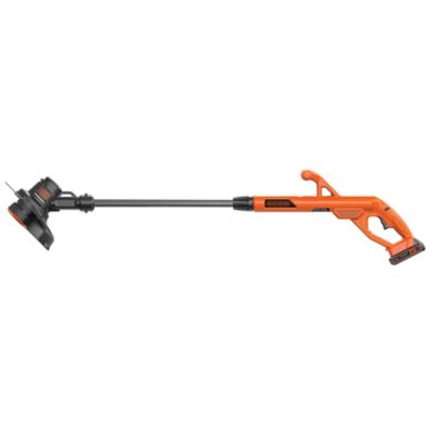 Image showing  LST201 10 in. 20V MAX Straight Shaft Cordless String Trimmer/Edger, Battery and Charger Included