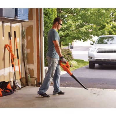 Image showing  130 MPH 20V Max Cordless Handheld Leaf Blower, Battery and Charger Included