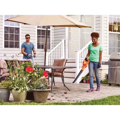 Image showing 5 th Black & Decker 130 MPH 20V Max Cordless Handheld Leaf Blower, Battery and Charger Included