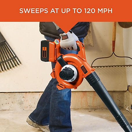 Black & Decker 40V Lithium Sweeper/Vacuum at Tractor Supply Co.
