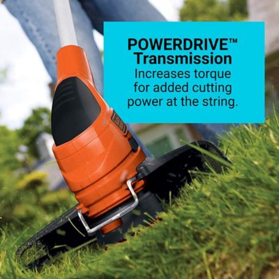 Image showing 8 th Black & Decker 12 in. 20V Cordless Electric Push Lawn Mower/Trimmer Kit