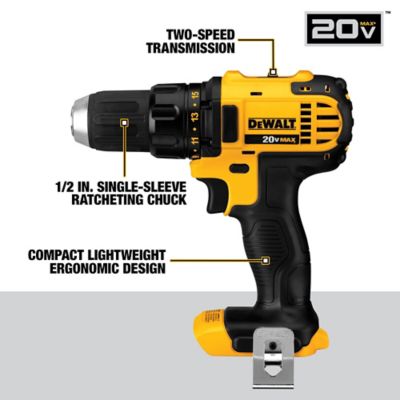 Image showing  Cordless 20V Max Lithium-Ion Compact Combo Tool Kit, 7 pc.