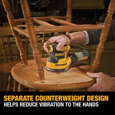 Image showing 5 th DEWALT 5 in. 3A Random Orbit H&L Sander with Bag