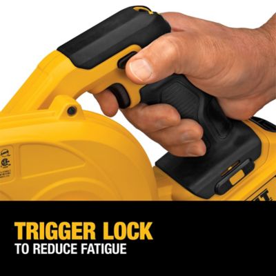 Image showing 6 th DEWALT 100 CFM 20V Max Cordless Handheld Leaf Blower, Battery and Charger Included