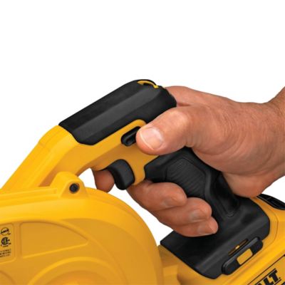 Image showing 9 th DEWALT 100 CFM 20V Max Cordless Handheld Leaf Blower, Battery and Charger Included