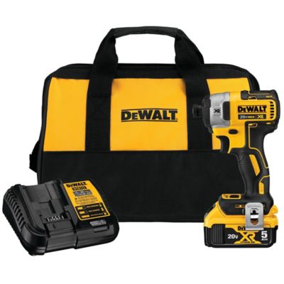 DeWALT DCF887P1 Brushless 20V MAX XR 1 4 in. 5 Ah Impact Driver