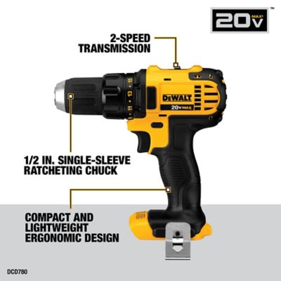 Image showing  Cordless 20V Brushed Compact Combo Tool Kit, 4 pc.