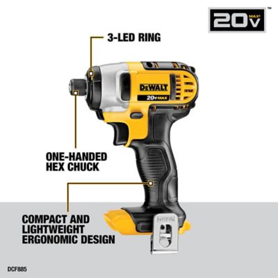 Image showing  Cordless 20V Brushed Compact Combo Tool Kit, 4 pc.