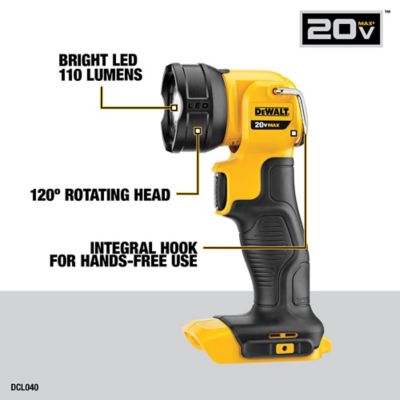 Image showing 5 th DEWALT Cordless 20V Brushed Compact Combo Tool Kit, 4 pc.