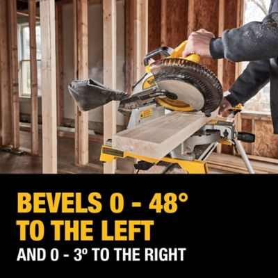 Image showing 8 th DEWALT 10 in. 15A Compound Miter Saw