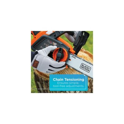 Image showing 6 th Black & Decker 10 in. 20V Max Cordless Chainsaw, Battery and Charger Not Included