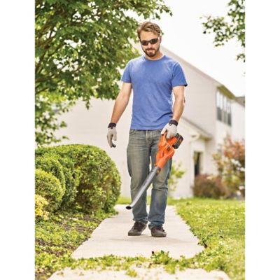 Image showing  125 MPH/400 CFM 40V Max Cordless Handheld Leaf Blower, Battery and Charger Included