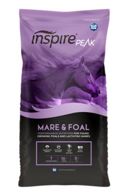 Blue Seal Inspire Peak Mare and Foal Horse Feed, 50 lb.