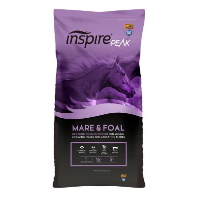 Blue Seal Inspire Peak Mare and Foal Horse Feed, 50 lb.