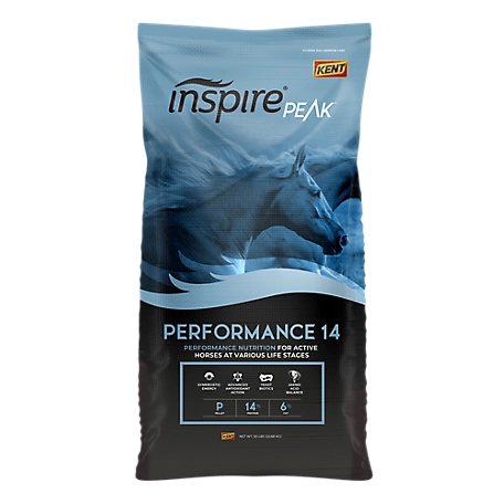 Kent Inspire Peak Performance 14 Pellet Horse Feed, 50 lb.